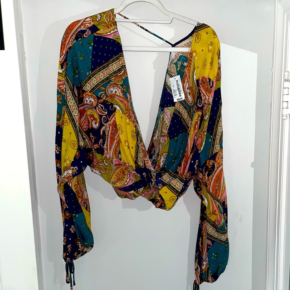 NEW W/ TAGS Juniper Blu Blouse Size S